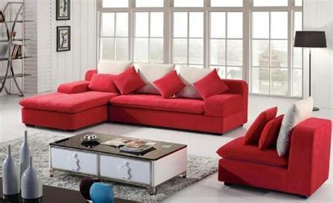 紅色沙發搭配